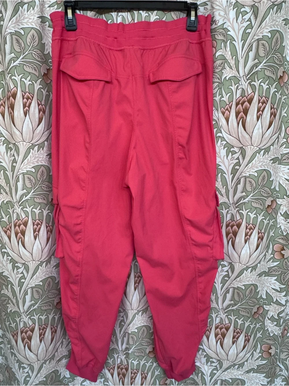 lululemon athletica Hot Pink Cargo Track Joggers